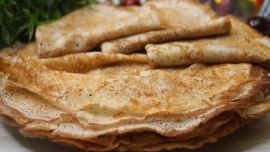 Как сделать ажурные блинчики?