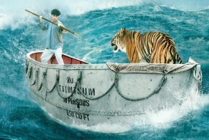 Как называется фильм про тигра на лодке?