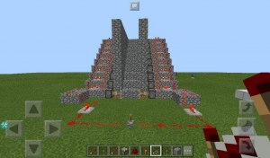Как в Minecraft PE построить быструю лестницу?