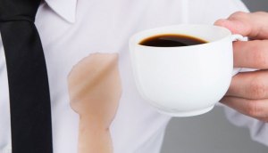 Как выводить пятна от кофе?