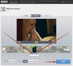 На каком сайте можно обрезать длинное видео?