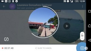 Как в Телеграм публиковать видео с передней и задней камеры одновременно?