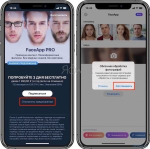 Как подключить faceapp pro бесплатно на айфон?