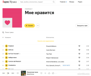 По каким критериям Яндекс - музыка подбирает композиции?