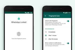 Как в Ватсапе (WhatsApp) заблокировать чат при помощи отпечатка пальца?