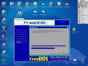 Как в системе FreeDOS запустить программы/игры для MS-DOS?