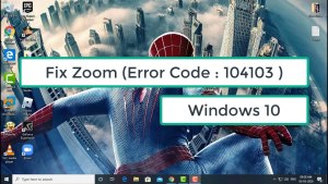 Почему Zoom выдает код ошибки 104103?