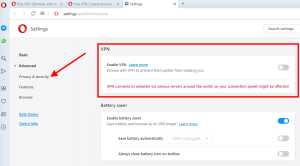 Как установить VPN на браузер Opera?