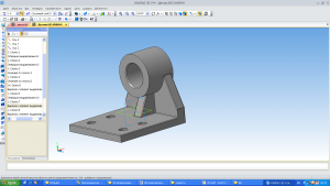 Как сохранить деталь в Компасе 3 D с надписью для CURA в формате stl?