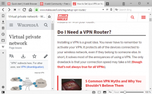 Как включить VPN в браузере Vovaldi?