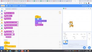 Как в Scratch сделать так, чтобы спрайт отталкивался от чёрного цвета?