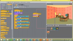 Как в среде scratch сделать конец игры?