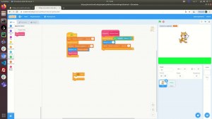 Как в Scratch сделать гравитацию?