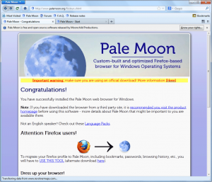 Почему браузер Pale Moon всё равно не открывает флеш-игры?