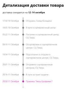 Что значит статус Вайлдберриз «приемка в пункте выдачи» и сколько ждать?