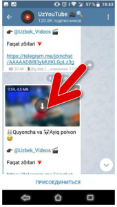 Как быстро скачать видео с Телеграм?