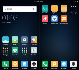Какие есть предустановленные приложения на Xiaomi Redmi 9A 2GB?