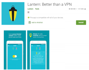 Насколько приложение Lantern хорошая альтернатива VPN соединению?