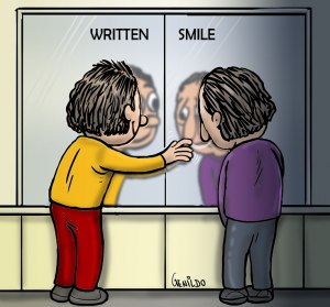 Кто автор мема "Счастливый и печальный пассажиры автобуса"?