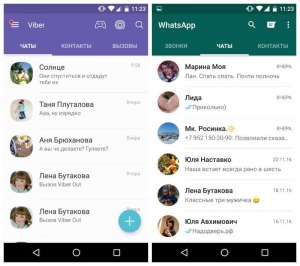 Чем мессенджер Viber отличается от WhatsApp?