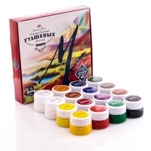 Акварель, масло, гуашь - какие краски для рисования более яркие?