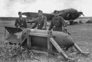 Какие авиабомбы были у немцев во время войны?