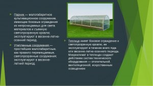 Какие виды теплиц должны быть в будущем с точки зрения рациональности?