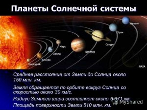 На каком расстоянии от центра мира располагается планета Земля?