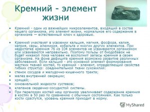 Что вы знаете о кремниевой крови?