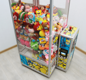 Как называются автоматы с игрушками?