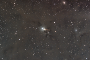 Где находится туманность "Призрачная полоса" NGC 6741?