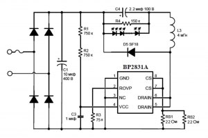 Какое назначение и где можно применить микросхему BP3122?