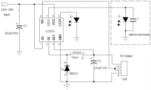 Какое назначение и где можно применить микросхему LC51BH?