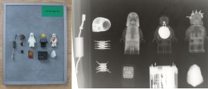 Для чего в детали Лего добавляют вещество, хорошо видимое на рентгене?