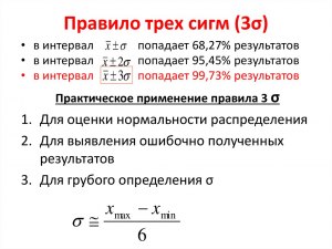 Что означает термин "сигма" в статистике и теории вероятности?