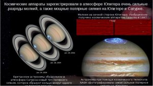 Что зафиксировали космические аппараты в атмосфере Юпитера?