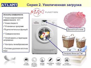 Какой из фактов НЕ имеет отношение к стиральной машине класса А (см.)?