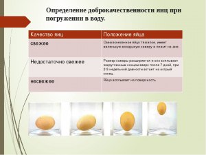 Желток в яйце занимает почти весь объём, это признак непригодности яйца?