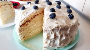 Каков авторский рецепт торта "Молочная девочка" от Ольги Вашуриной?