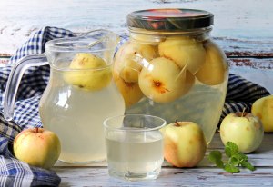 Как приготовить компот из яблок с аиром?