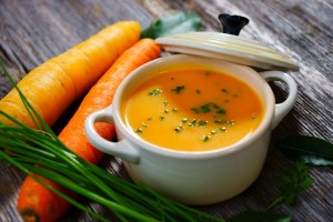 Как приготовить суп-пюре из сушеной моркови?