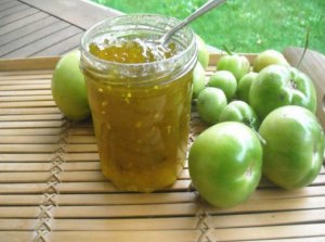 Как приготовить варенье из зеленых помидоров с лимонами и ромом?
