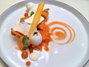 Как приготовить десерт из моркови с мороженым?