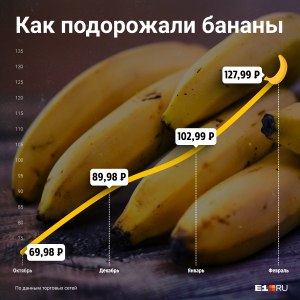 Почему сильно подорожали бананы в России и снизятся ли на них цены?