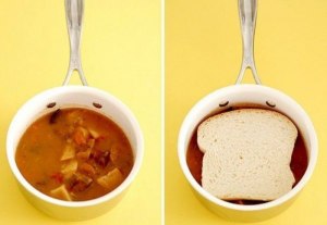 Что сделать со слишком жирным супом?