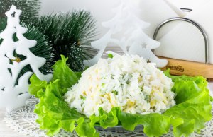 Как приготовить салат «Заснеженный сад»?