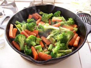 Как обычно готовят (термическая обработка) овощи для овощной долмы?
