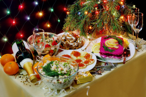 Что будет на новогоднем столе если ставить туда блюда из первых букв ФИО?