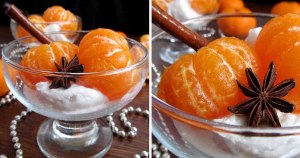 Как сделать из мандарин оригинальный десерт на Новый год?