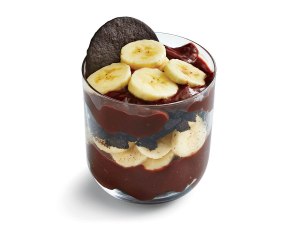 Как приготовить шоколадный пудинг с бананами?